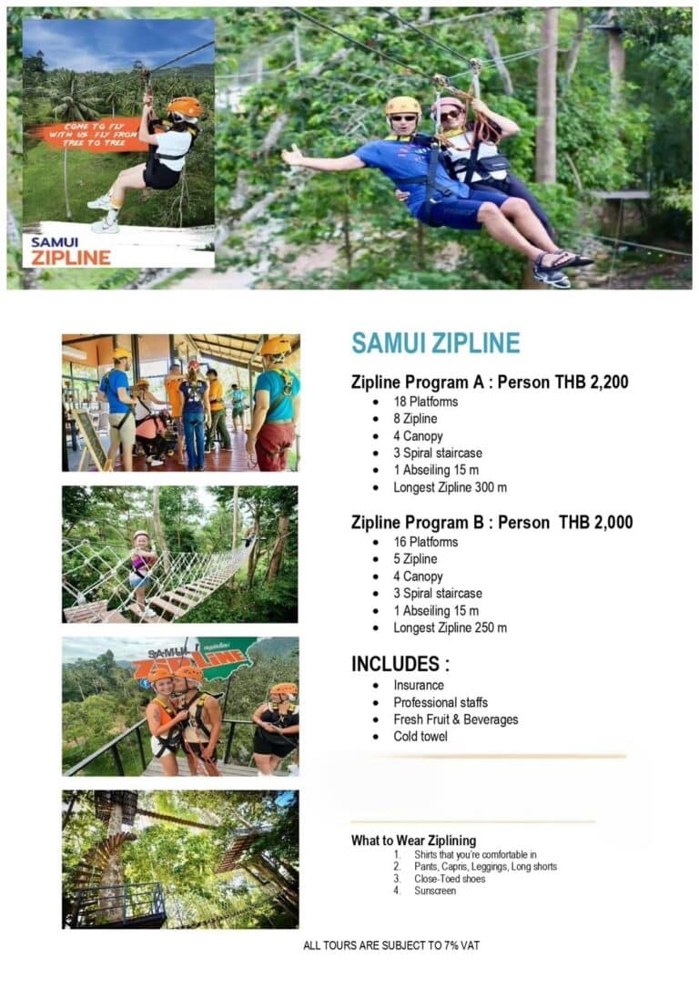 samui zipline 2026