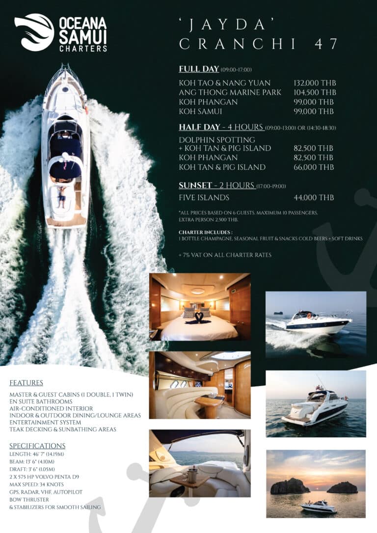oceana samui jayda 2026